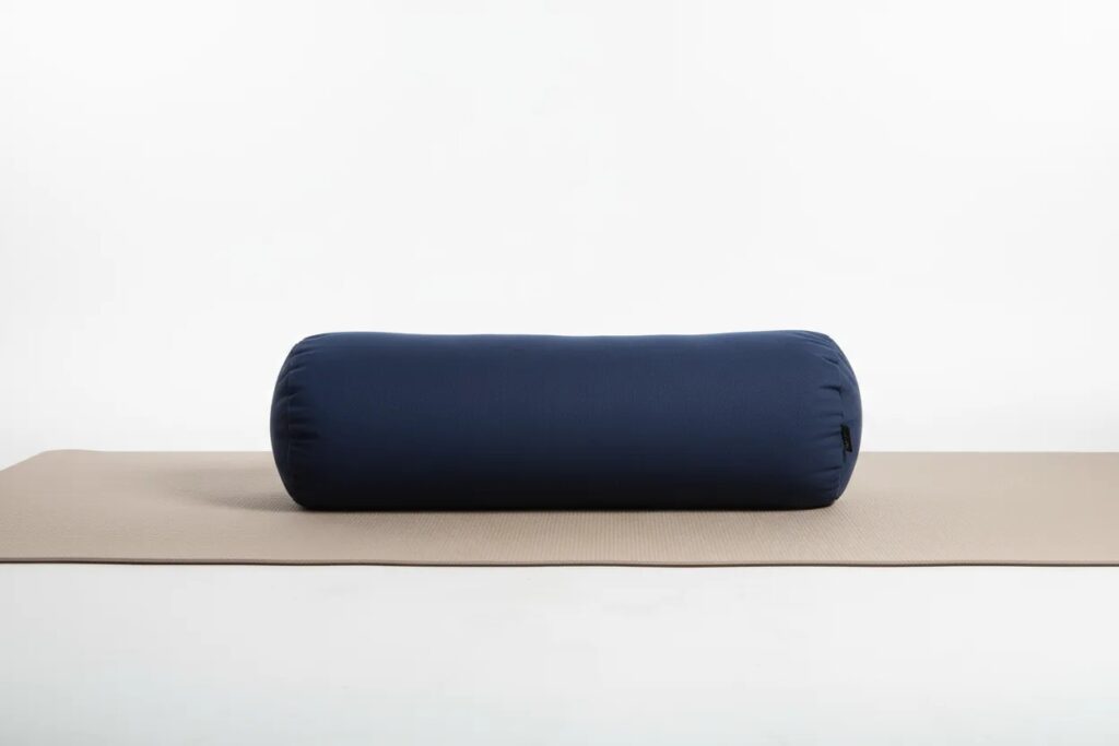 Solid Color Dyed Cotton Round Yoga Bolster product image