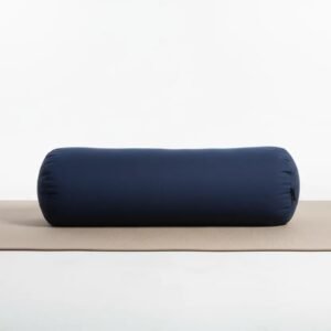 Solid Color Dyed Cotton Round Yoga Bolster