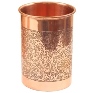 Copper Water Cup - Etching