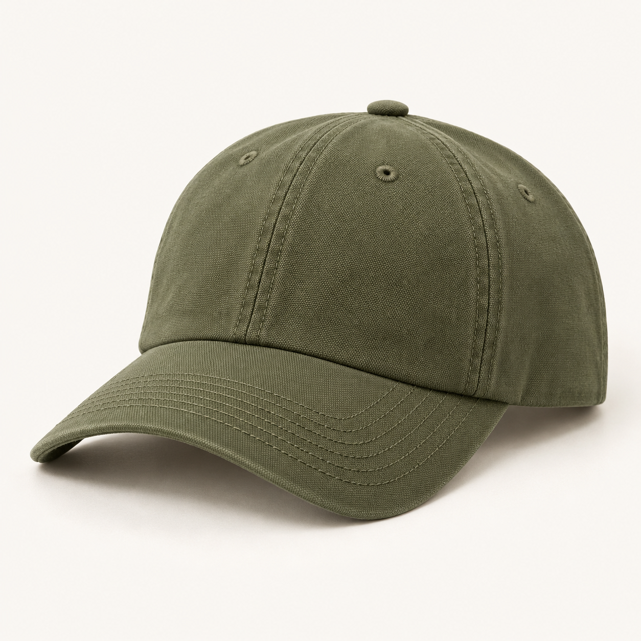 Adjustable Cotton Canvas Baseball Cap