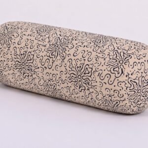 Cotton Printed Round Yoga Bolster
