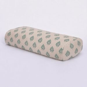 Cotton Rectangular Printed Yoga Bolster