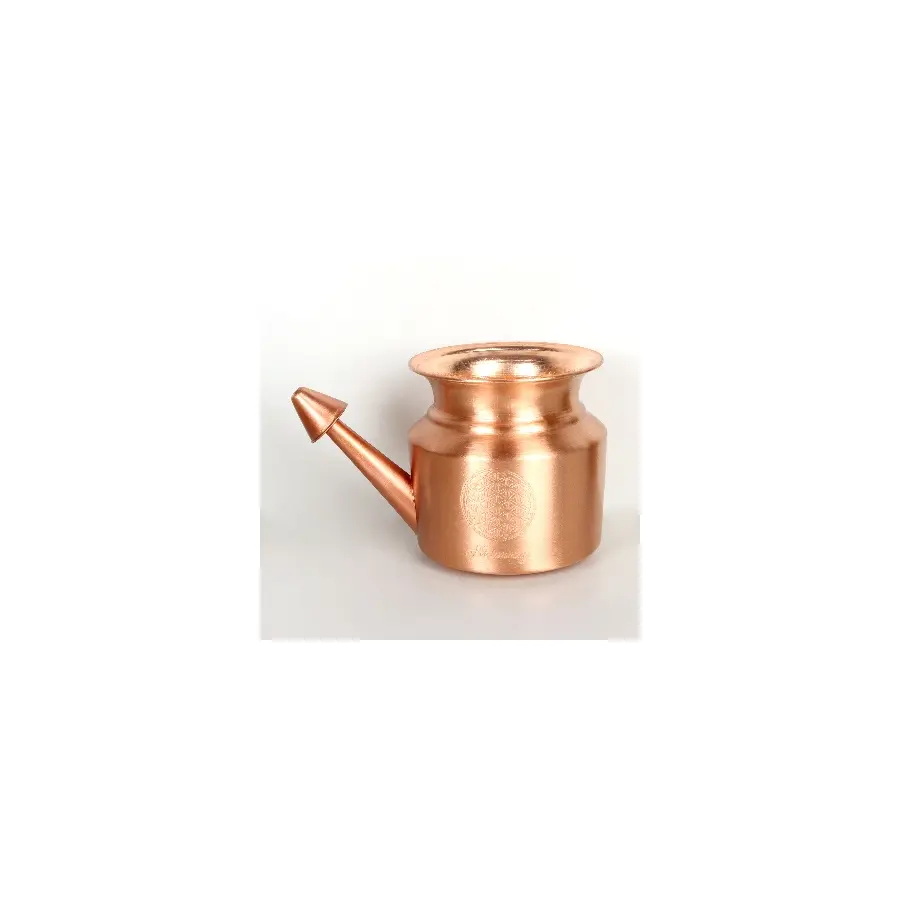 Traditional Copper Neti Pot actual product photograph
