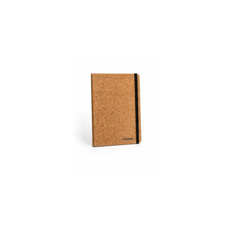 A5 Natural Cork Diary actual product photograph