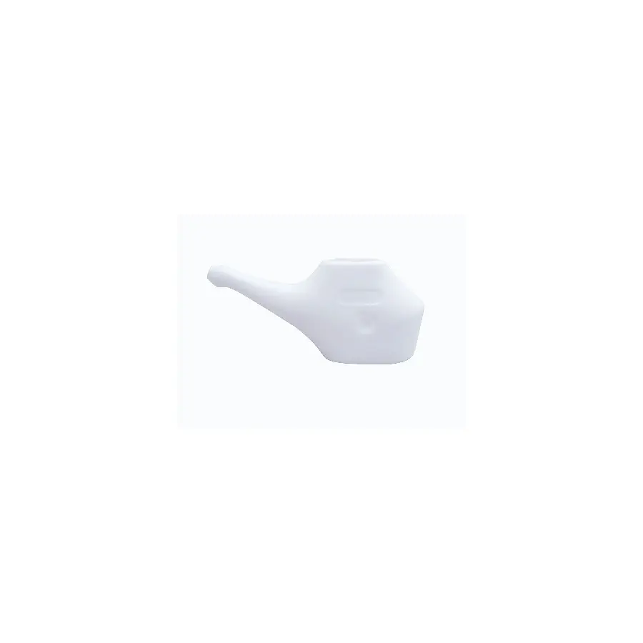 Lightweight Plastic Neti Pot actual product photograph